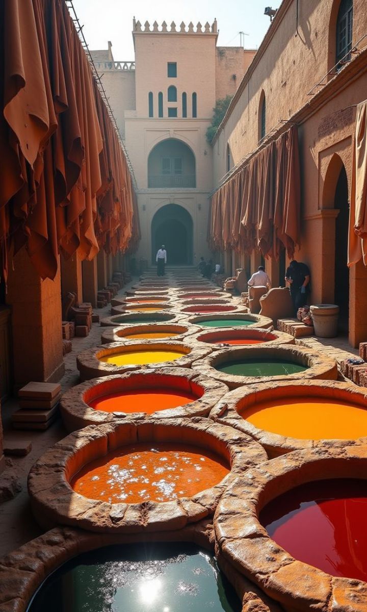 Ziz Valley and southern Morocco scenery