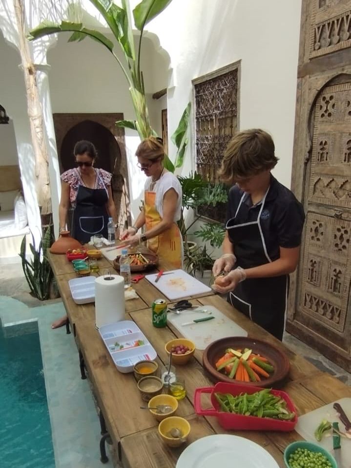Morocco cooking class in Fes with traditional dishes